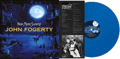 John Fogerty - 1997 Blue Moon Swamp - Blue vinyl LP 